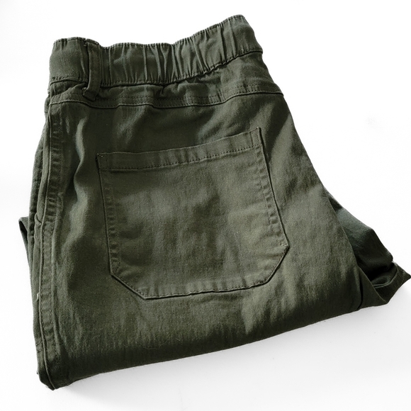 Sound/Style Green Cargo Jogger Pants Size Large - Picture 5 of 5